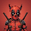 لوگو Deadpool Inu