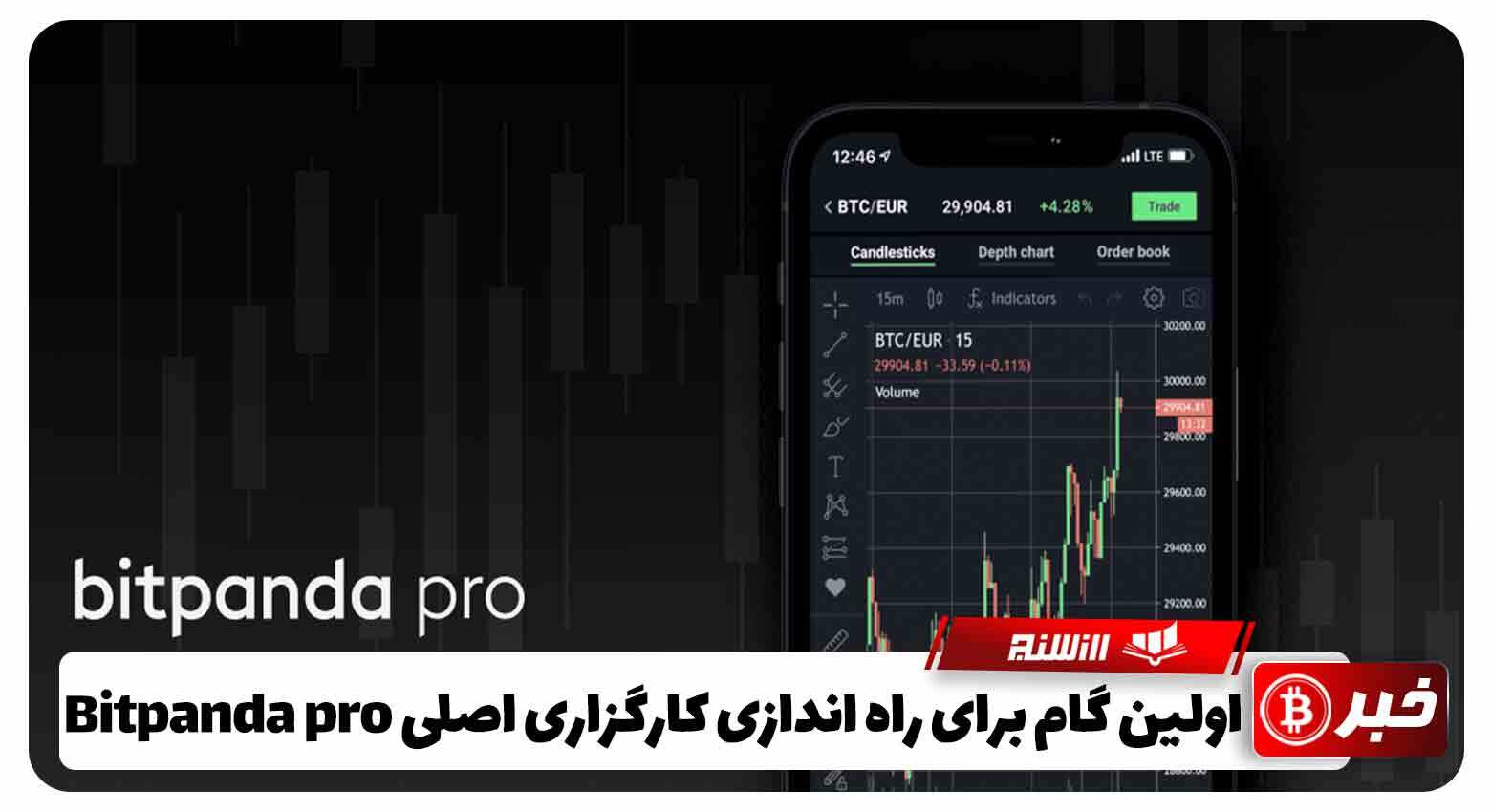 اولین گام برای راه اندازی کارگزاری اصلی Bitpanda pro