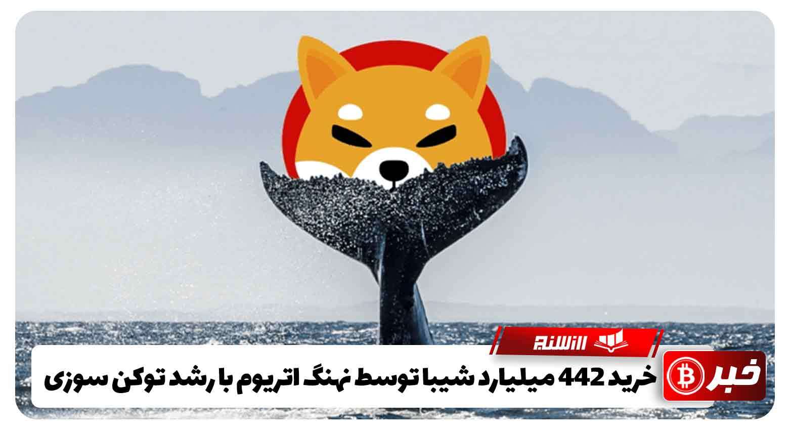 خرید 442 میلیارد Shiba Inu توسط نهنگ اتریوم با رشد پدیده توکن سوزی