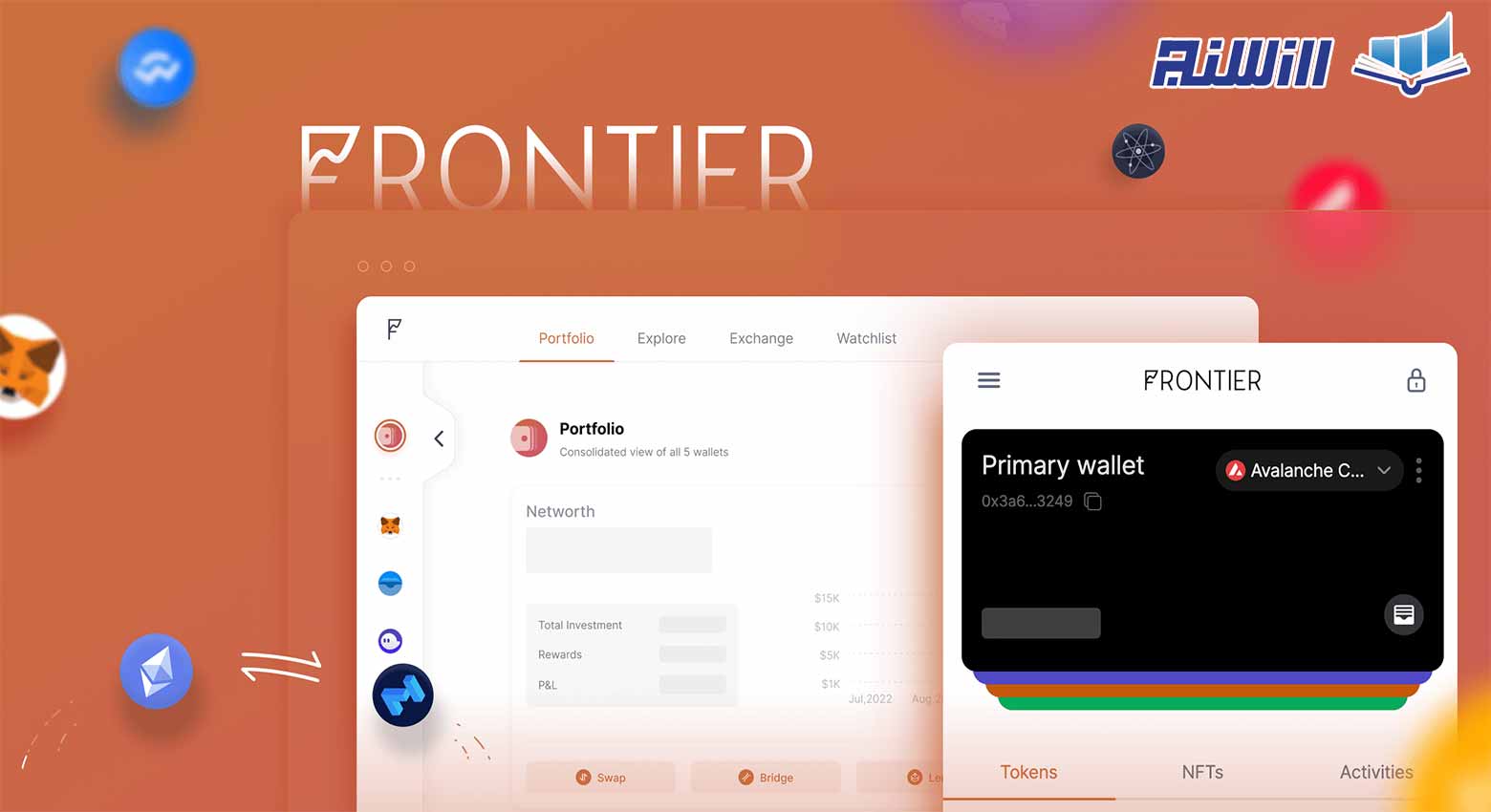 آموزش نصب و راه اندازی کیف پول Frontier