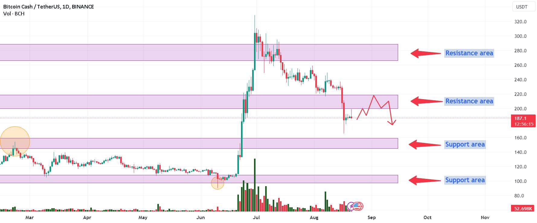 بیت کوین کش به سطح 200 رسید