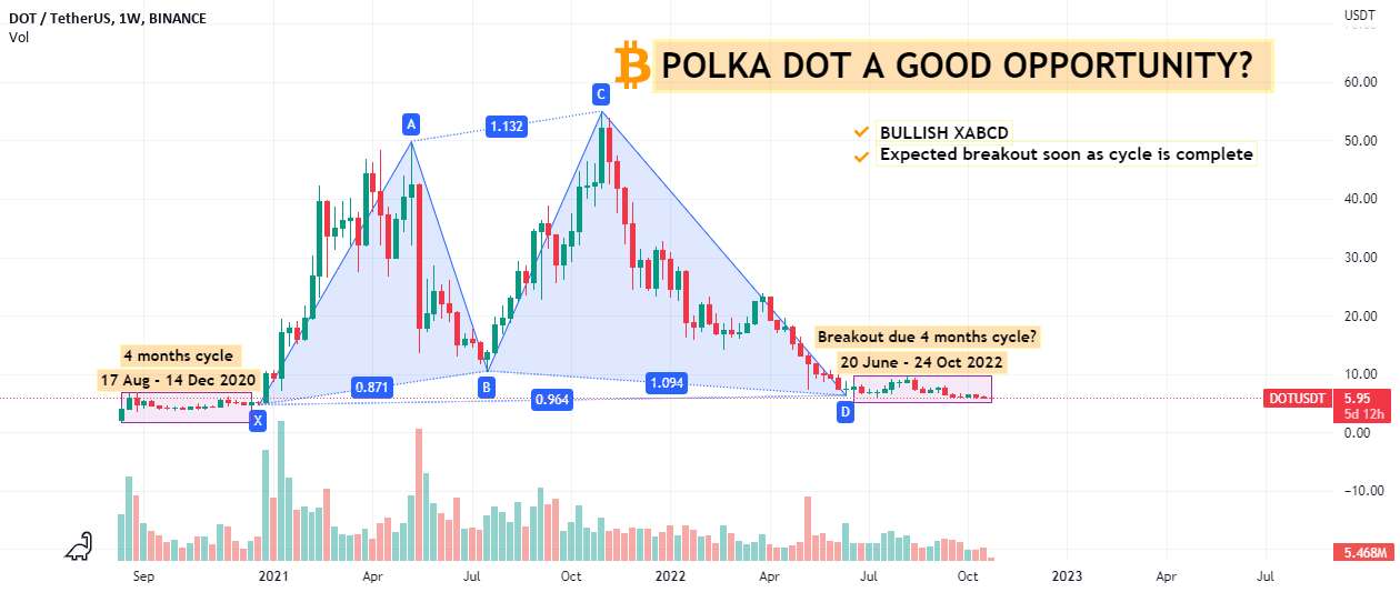  تحلیل پولکادات - PolkaDot - یک فرصت خوب در دراز مدت؟