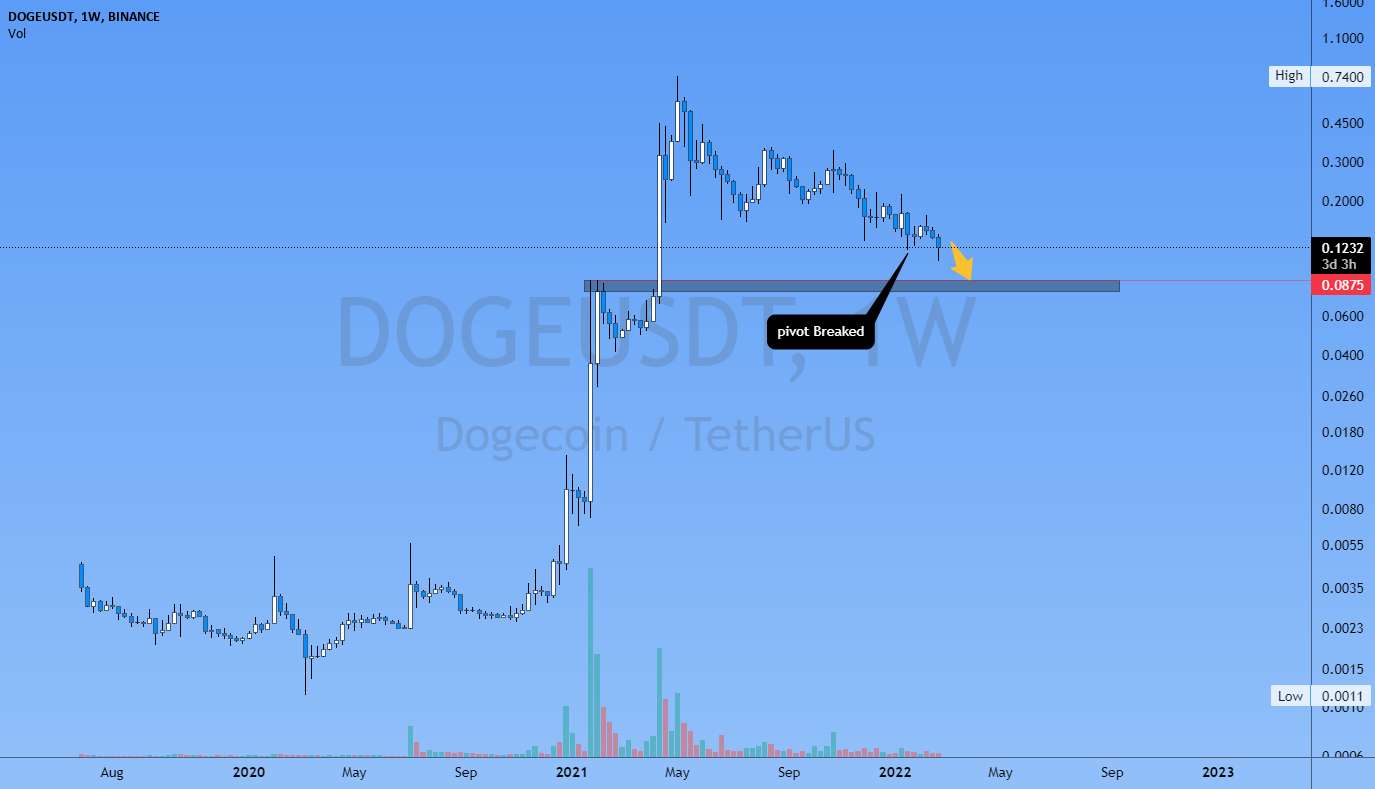 dogecoin 0.08 دلار خواهد رفت