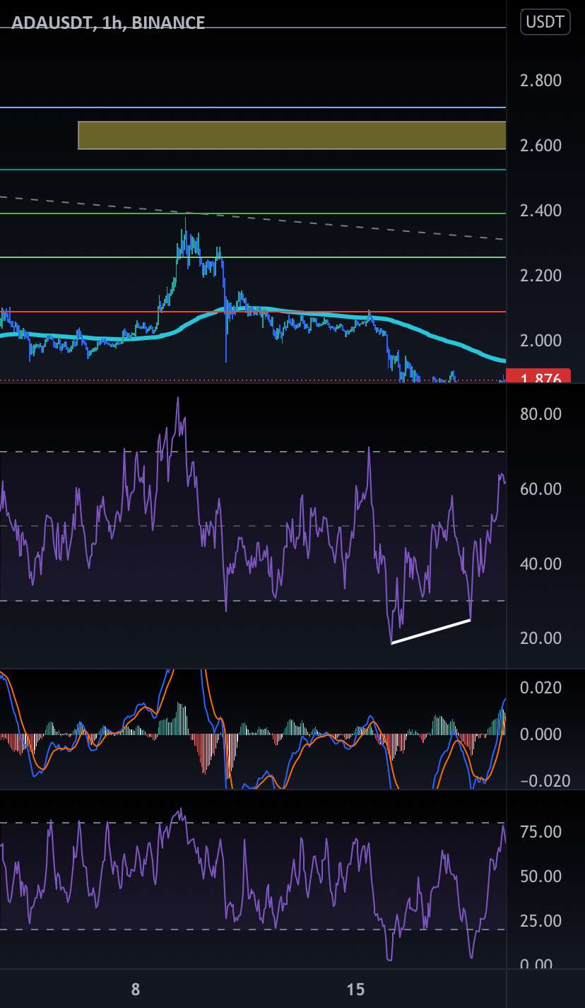 ADA/USDT TIME Frame 1H