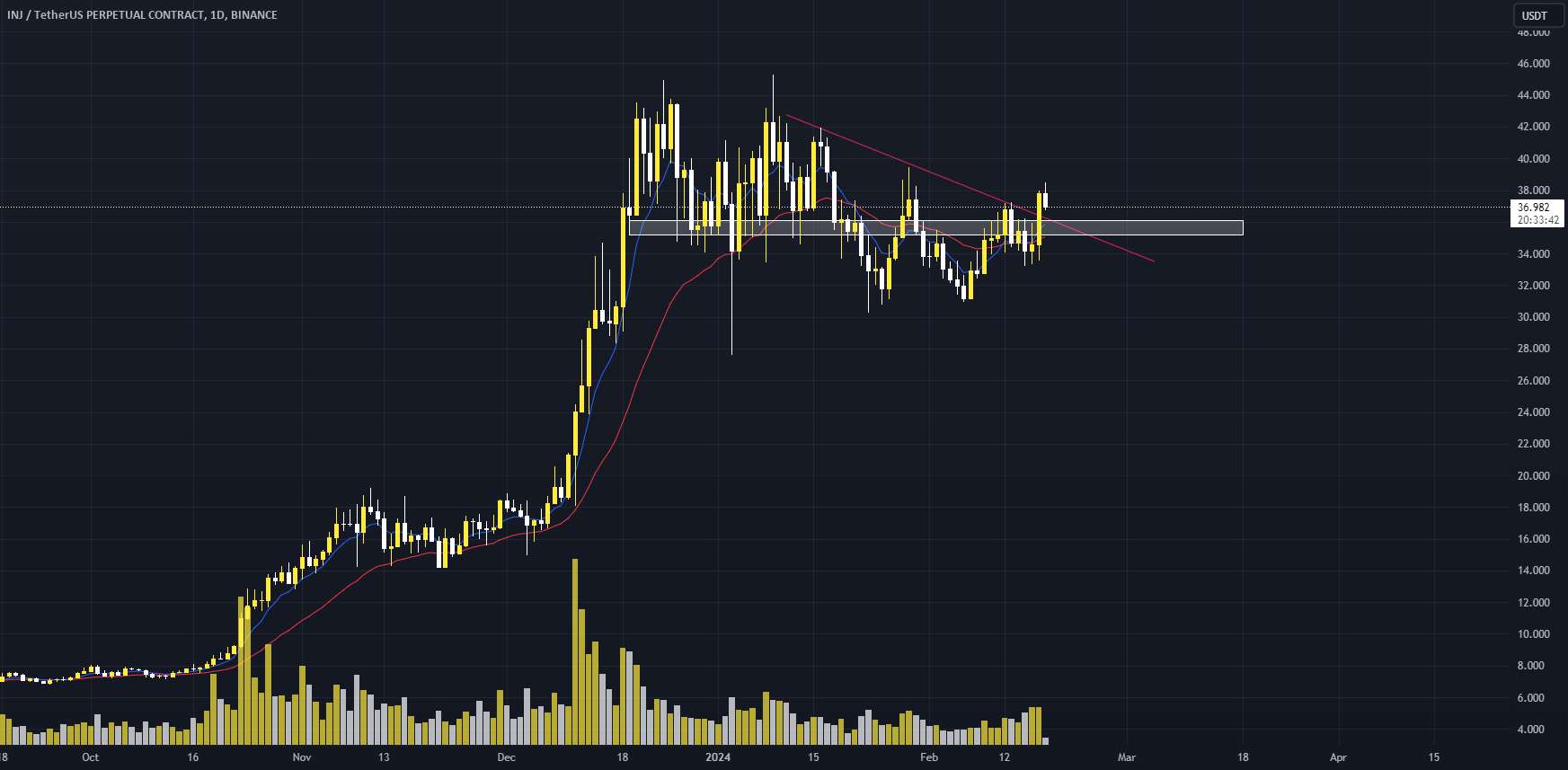  تحلیل اینجکتیو پروتکل - $INJ Long