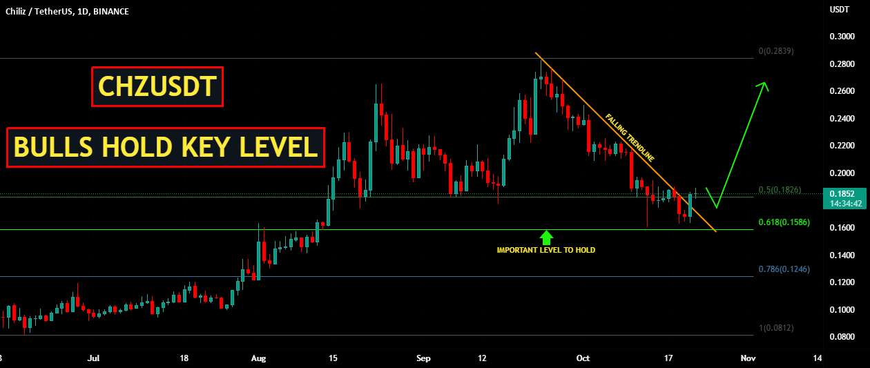 تحلیل چیلیز - CHZUSDT | گاوها سطح کلید را نگه می دارند