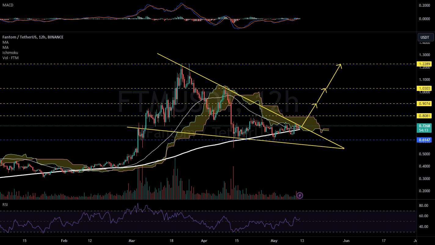  تحلیل فانتوم - FTMUSDT 12H