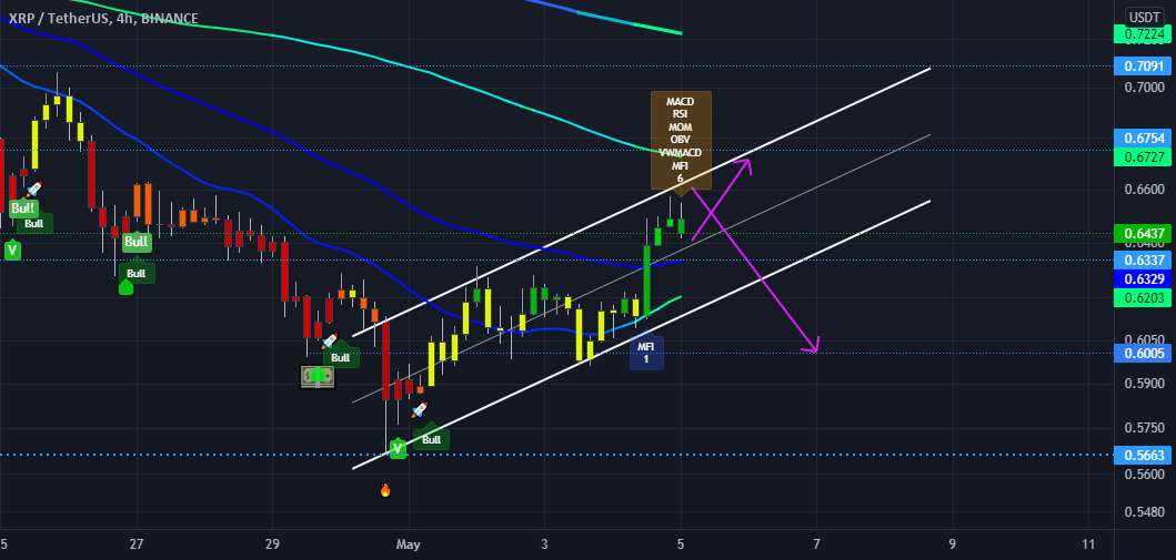 XRP 4 ساعت