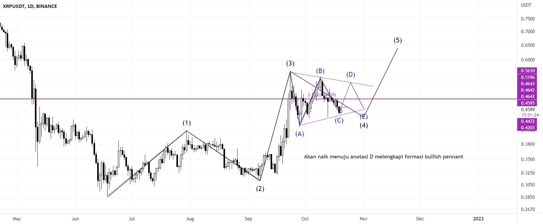 XRP 1D