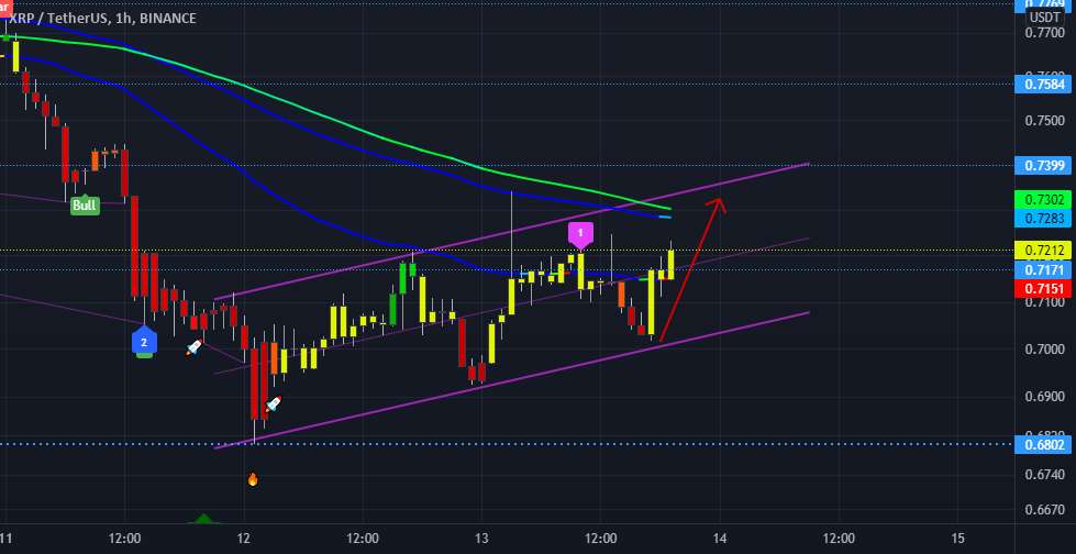 XRP 1 ساعت