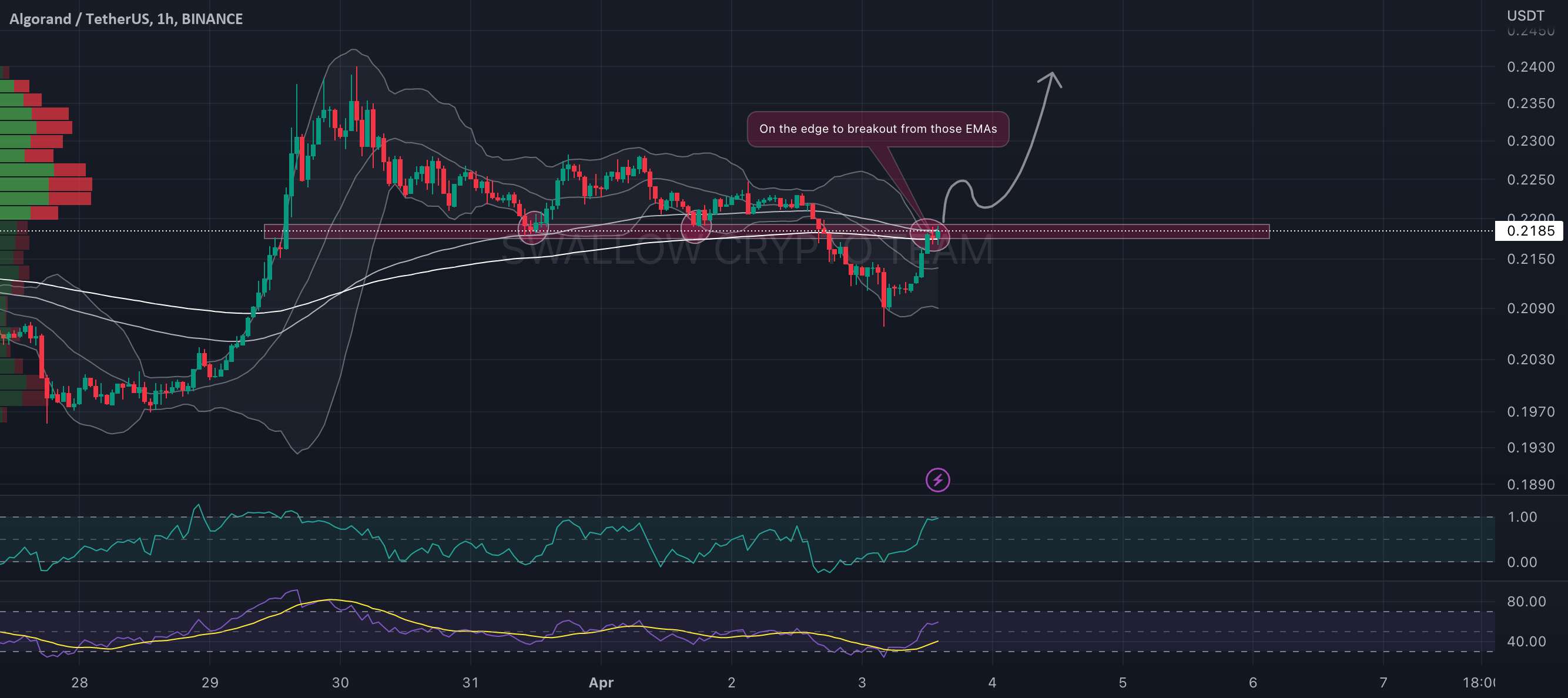 ALGO/USDT به نظر ما صعودی است