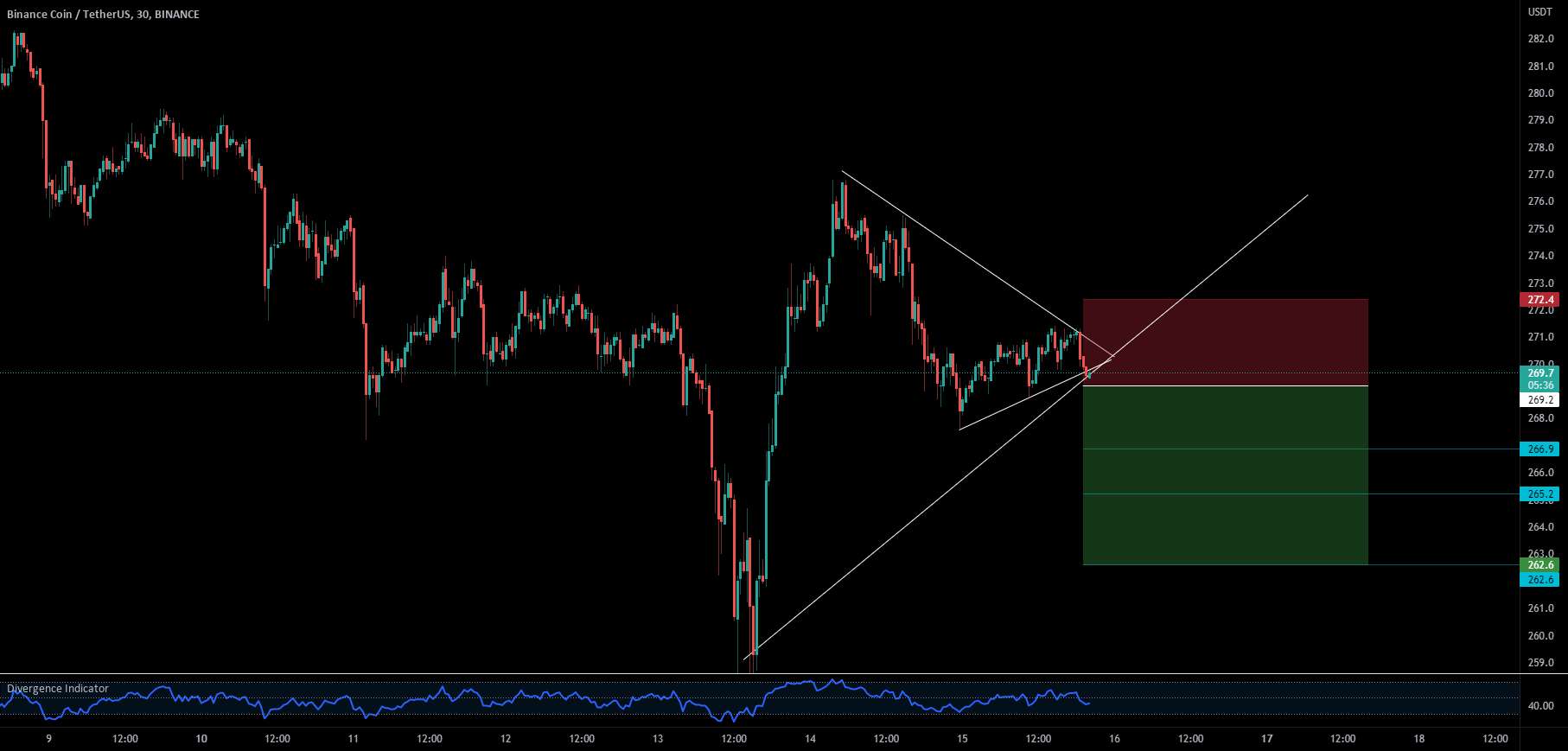 کوتاه BNB/USDT...