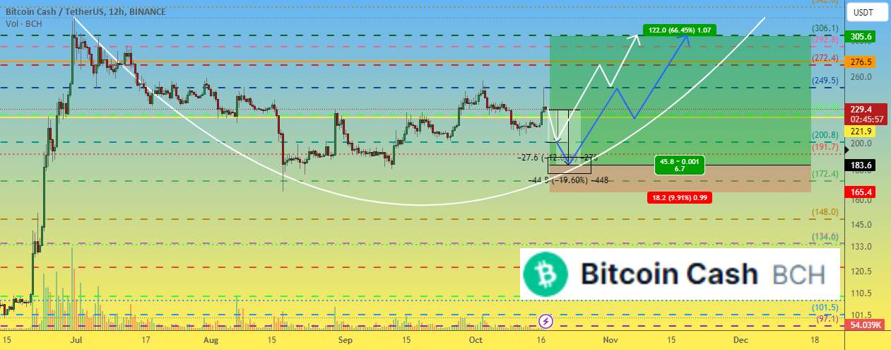 تجارت بلندمدت بیت کوین کش BCH شماره 22