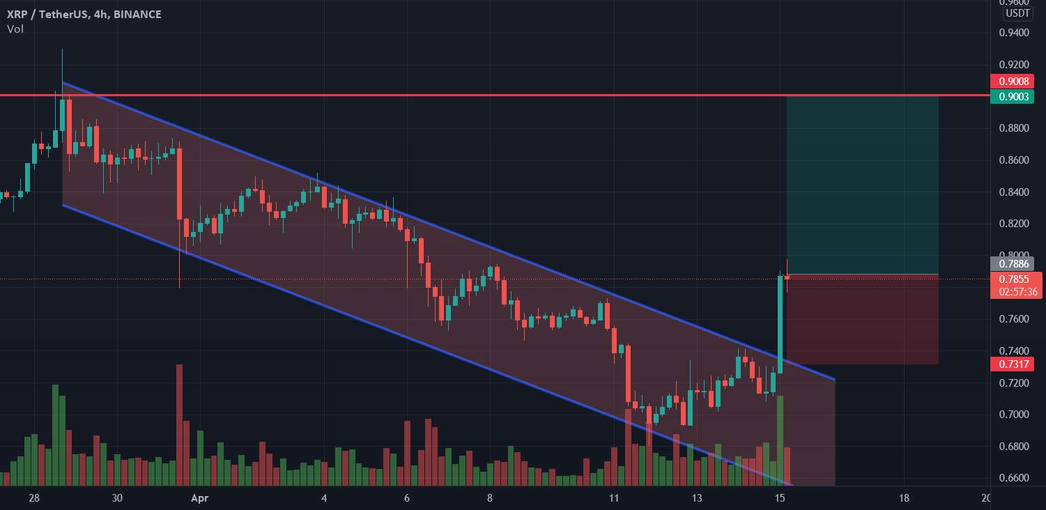 طول XRP