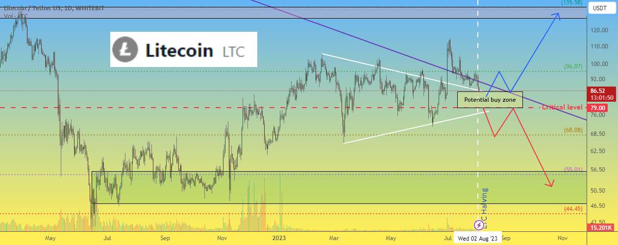  تحلیل لایت کوین - "نصف شدن لایت کوین" اتفاق افتاد. قیمت LTC کجا خواهد رفت؟