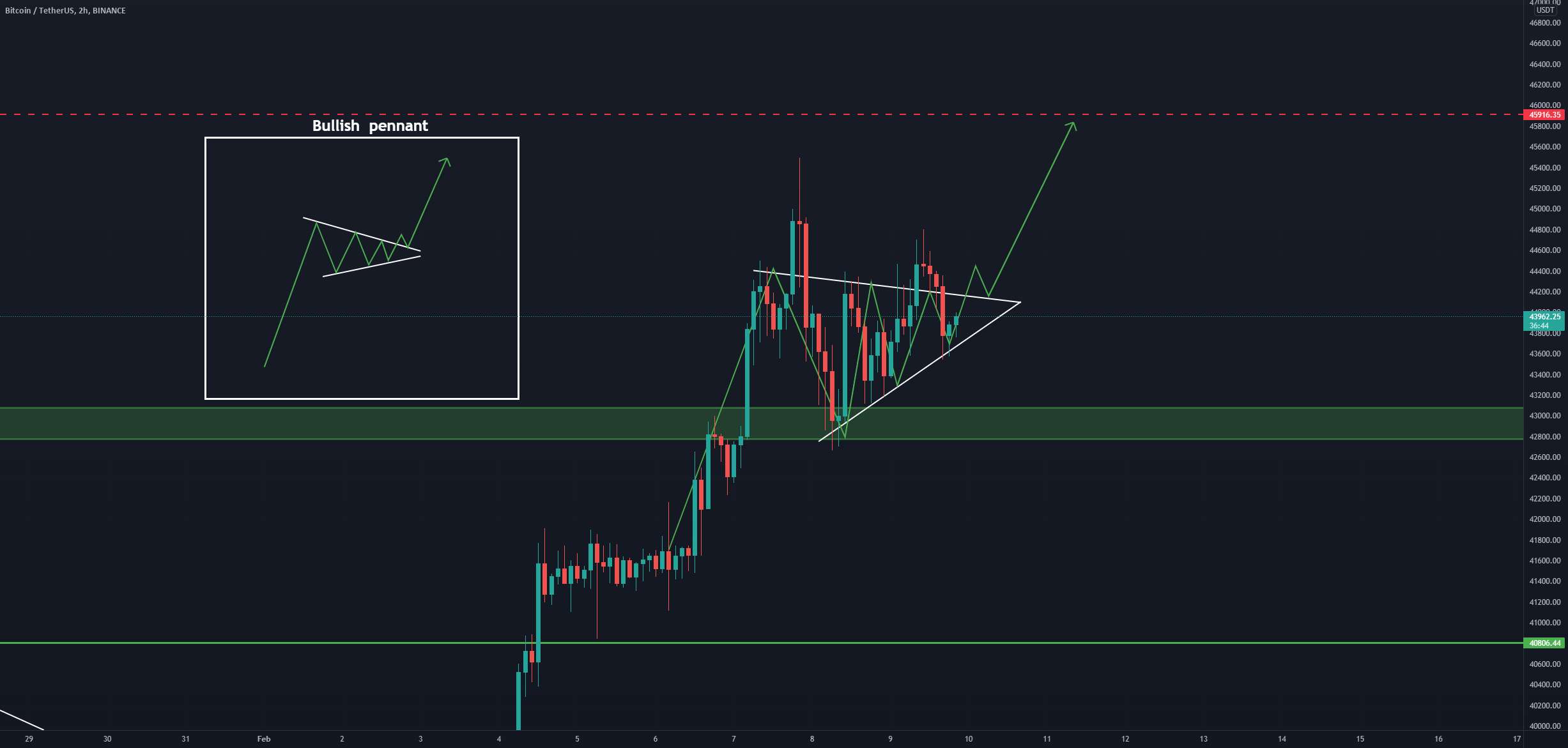 آیا BTC می تواند به سطح 46K برود؟ - تجزیه و تحلیل 12 ساعته BNB/USDT