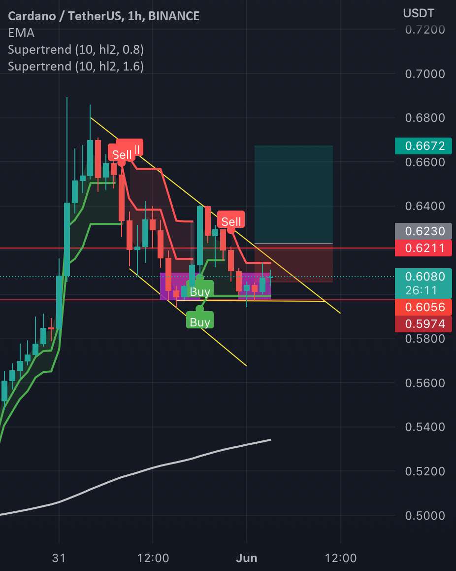 اگر تصمیم دارید لانگ با $ADA بروید