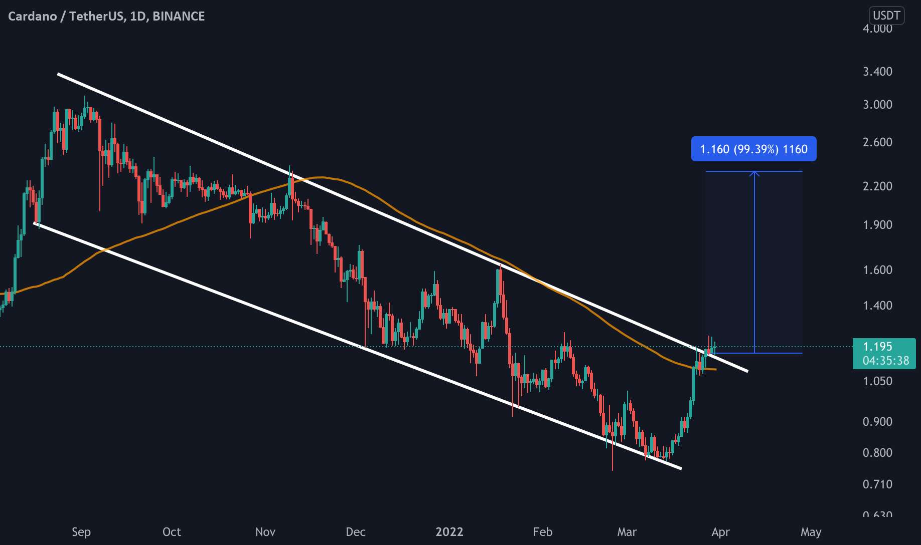 راه اندازی تجارت ADA/USDT! آماده پمپاژ 100%