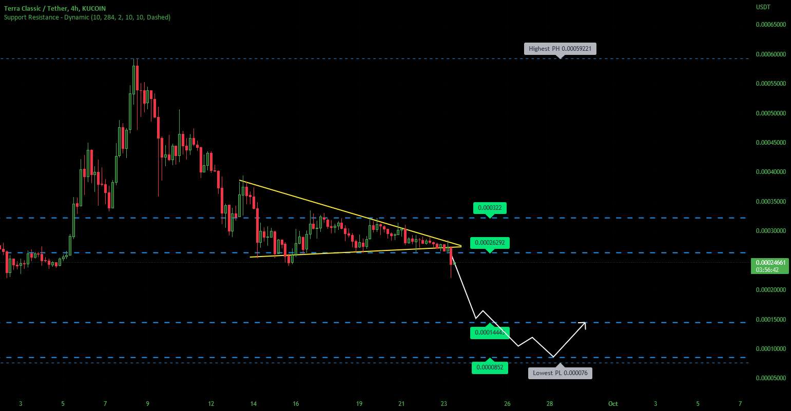 LUNA CLASSIC LUNAC اخبار فوری برای LUNA! BINANCE NO BURNS!