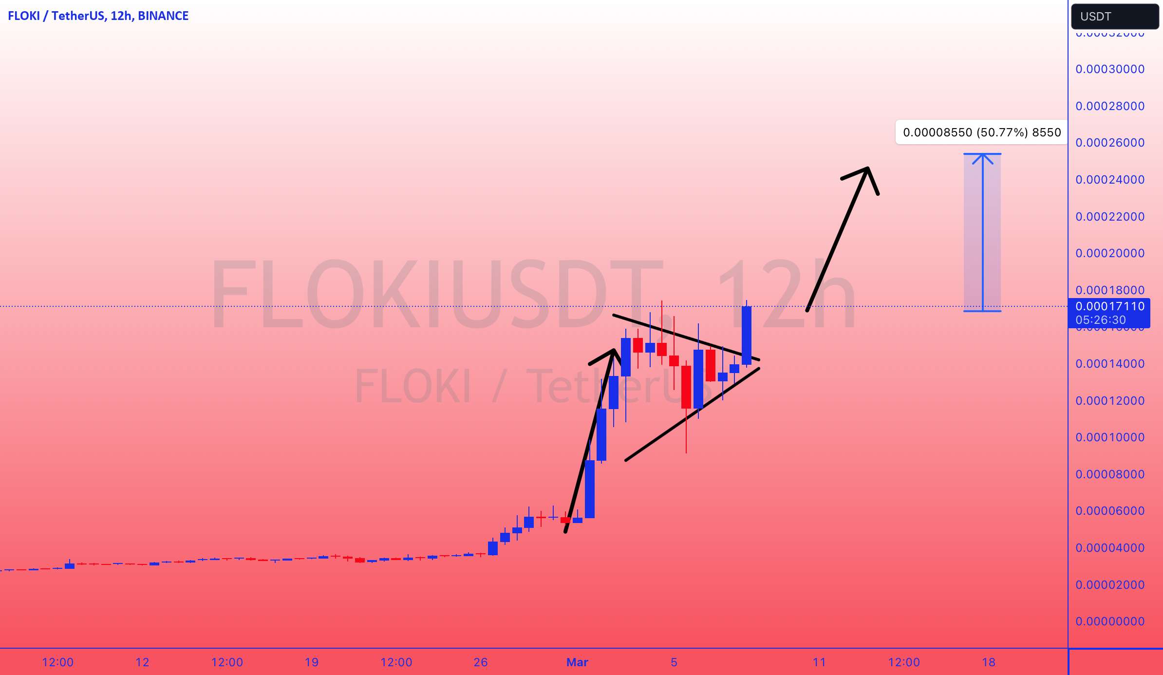 به روز رسانی FLOKIUSDT