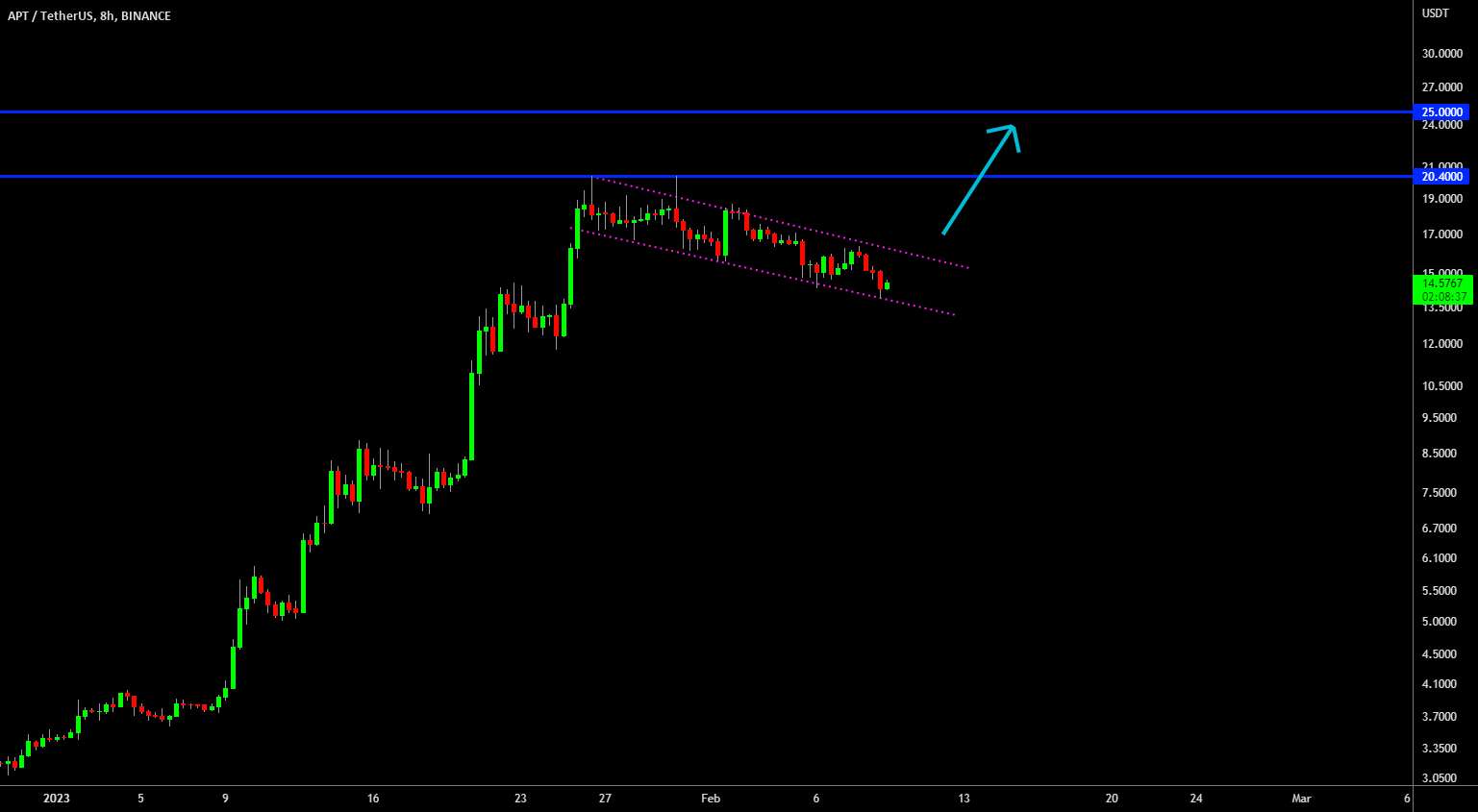  تحلیل Aptos - 🔥 APTOS Bull-Flag: Patience For Break Out