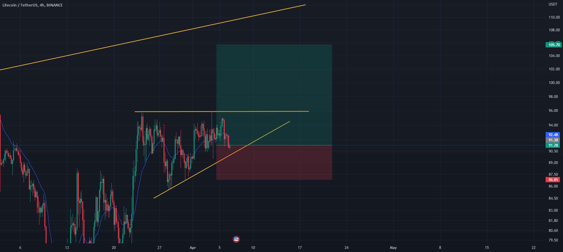 LTC USDT ایده بلند