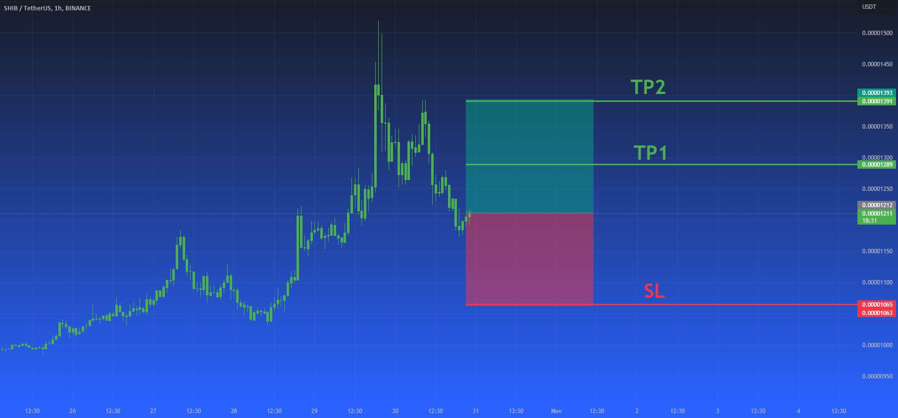 تجزیه و تحلیل SHIBUSDT - 30 اکتبر