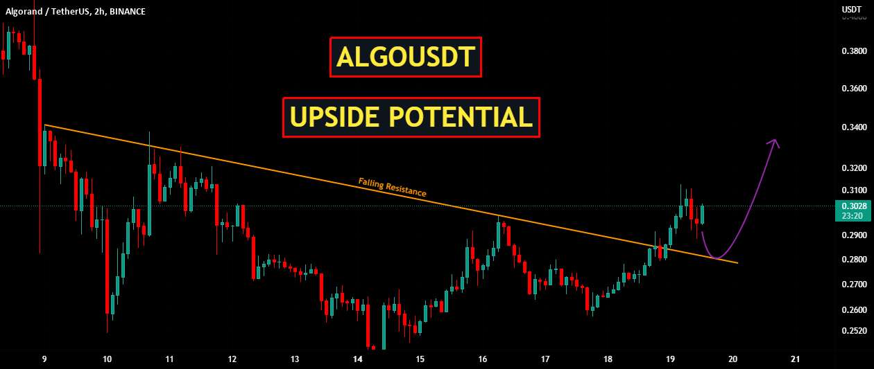 ALGOUSDT | پتانسیل بالا