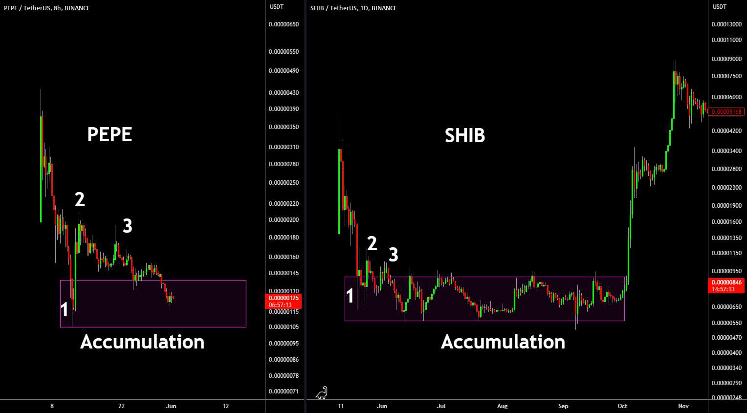 🔥 PEPE در مقابل SHIBA: ورود به منطقه تجمع - 🔥 PEPE در مقابل SHIBA: پمپ عظیم در راه است؟