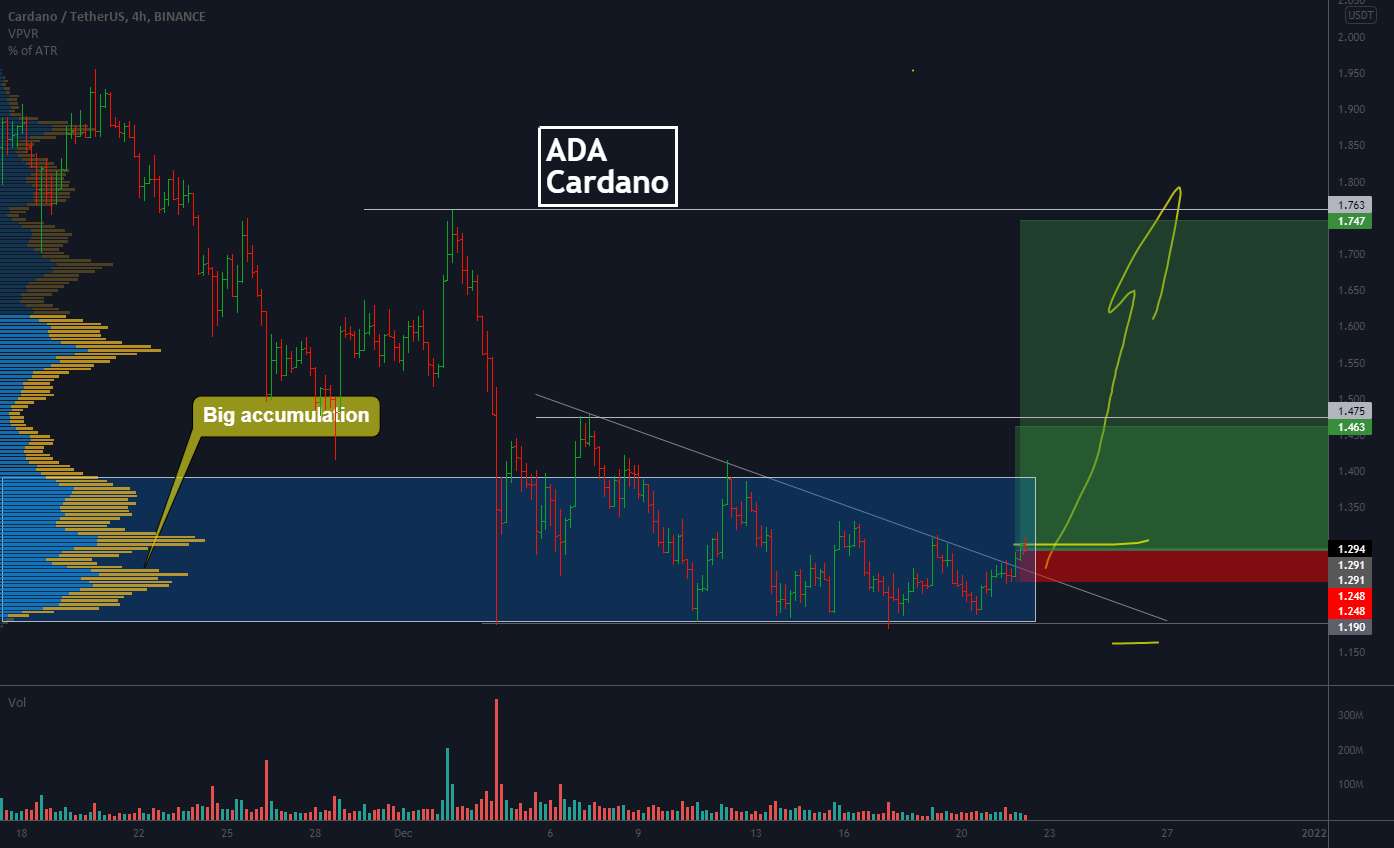 ADA - اگر BTC چرخه گاوی را شروع کند، از BTC پیروی می کند