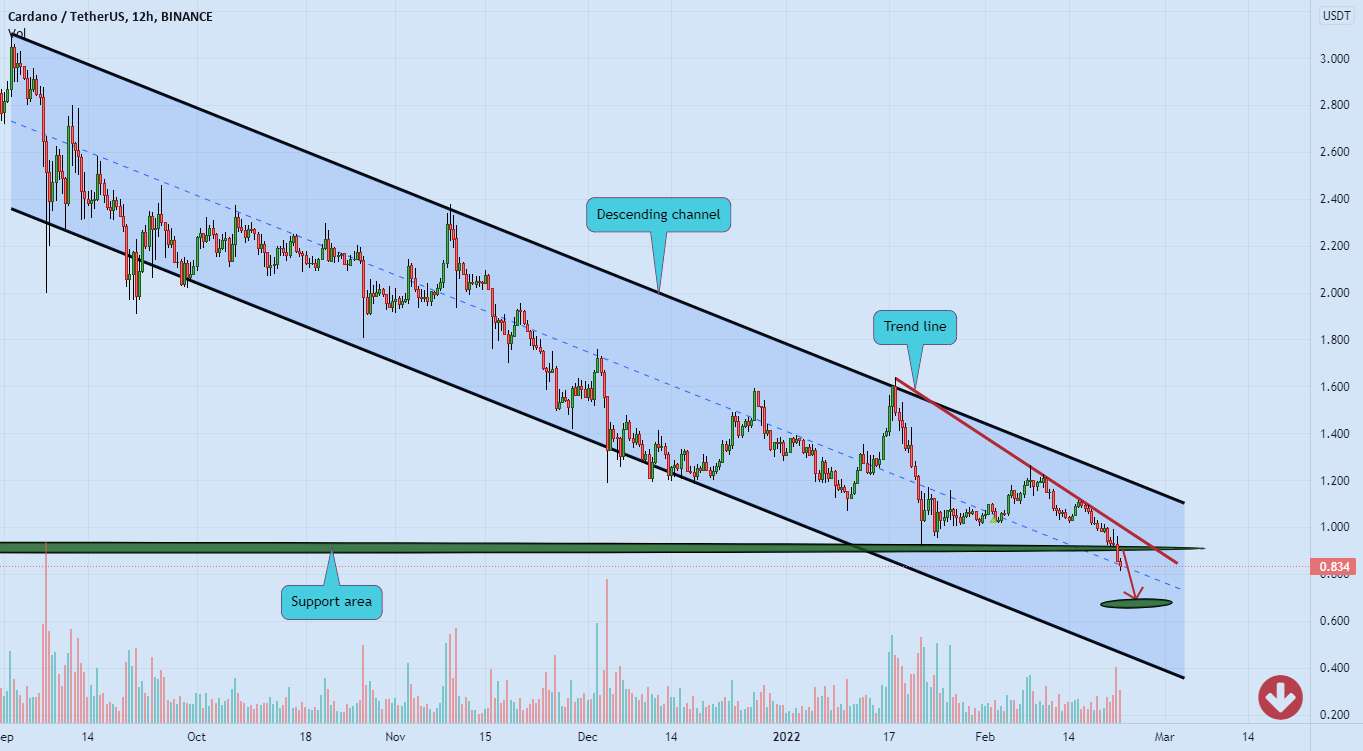  تحلیل کاردانو - CARDANO سطح پشتیبانی را می شکند ❌🧨