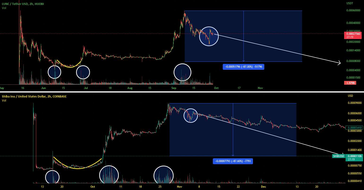 LUNA CLASSIC > SHIB: ظهور و سقوط Pump & Dump Sh!tcoins