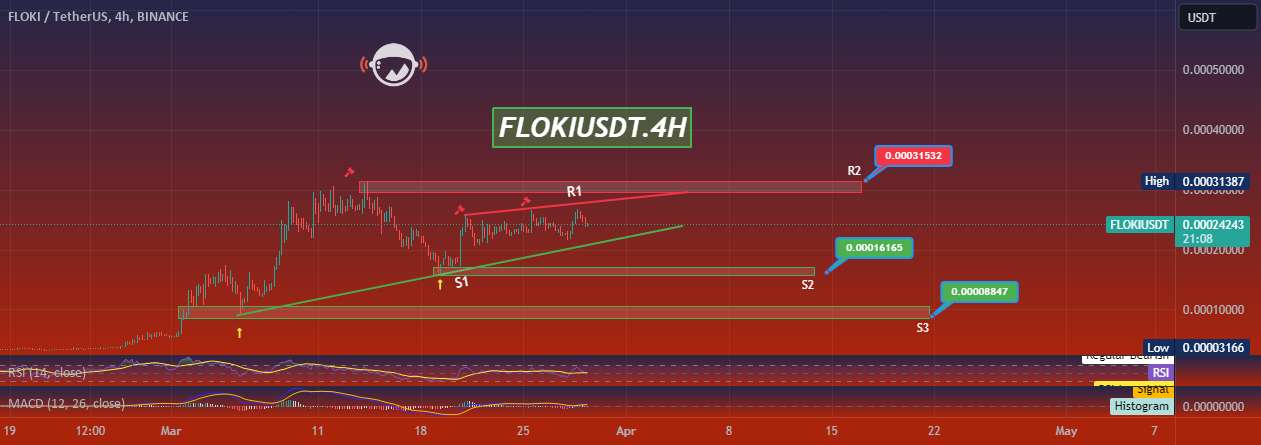  تحلیل FLOKI - FLOKIUSDT.