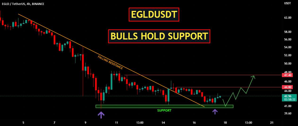  تحلیل الروند - EGLDUSDT | گاوها حمایت خود را حفظ می کنند