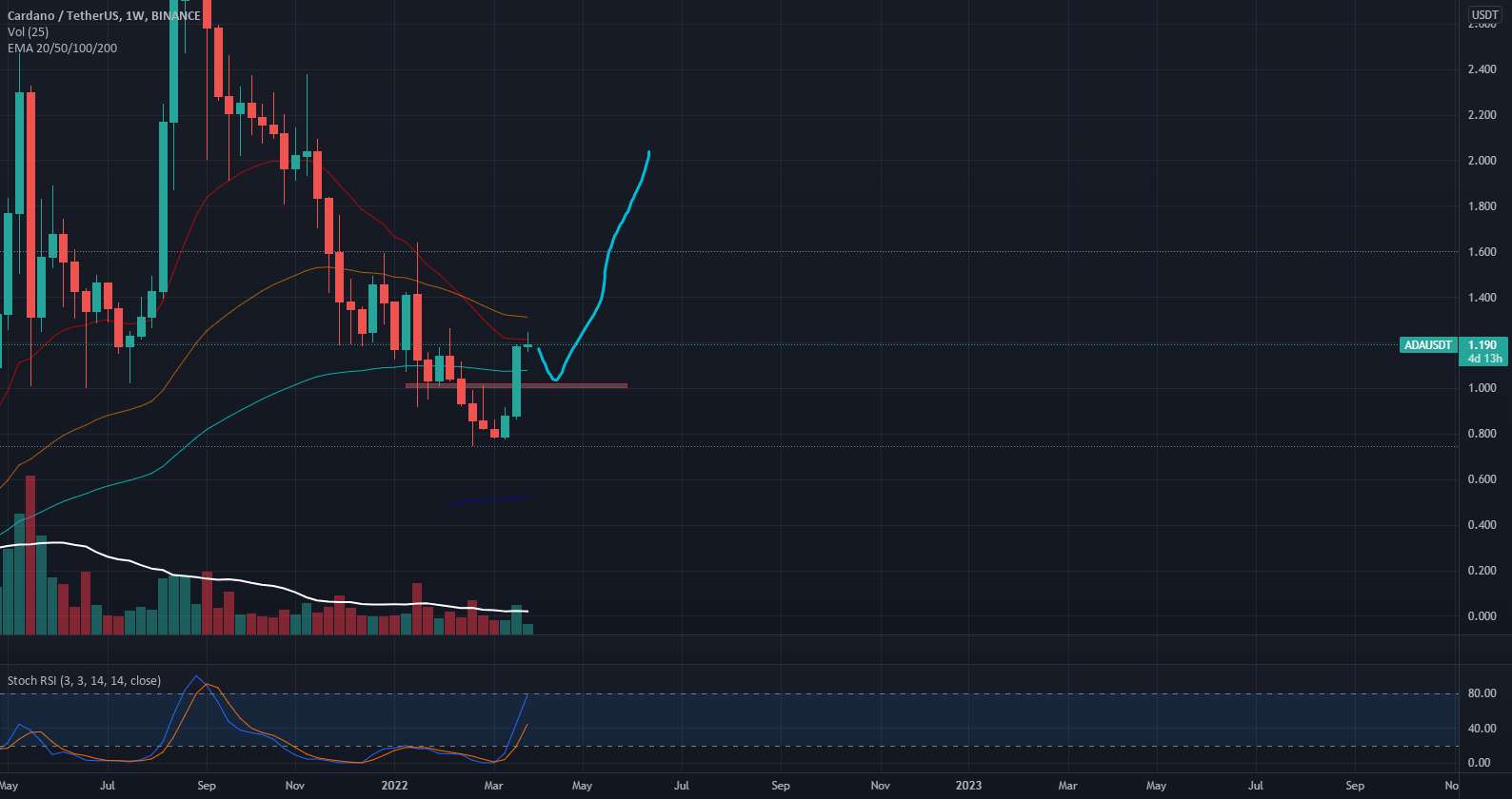  تحلیل کاردانو - ADA $1 BTC $43K به زودی!