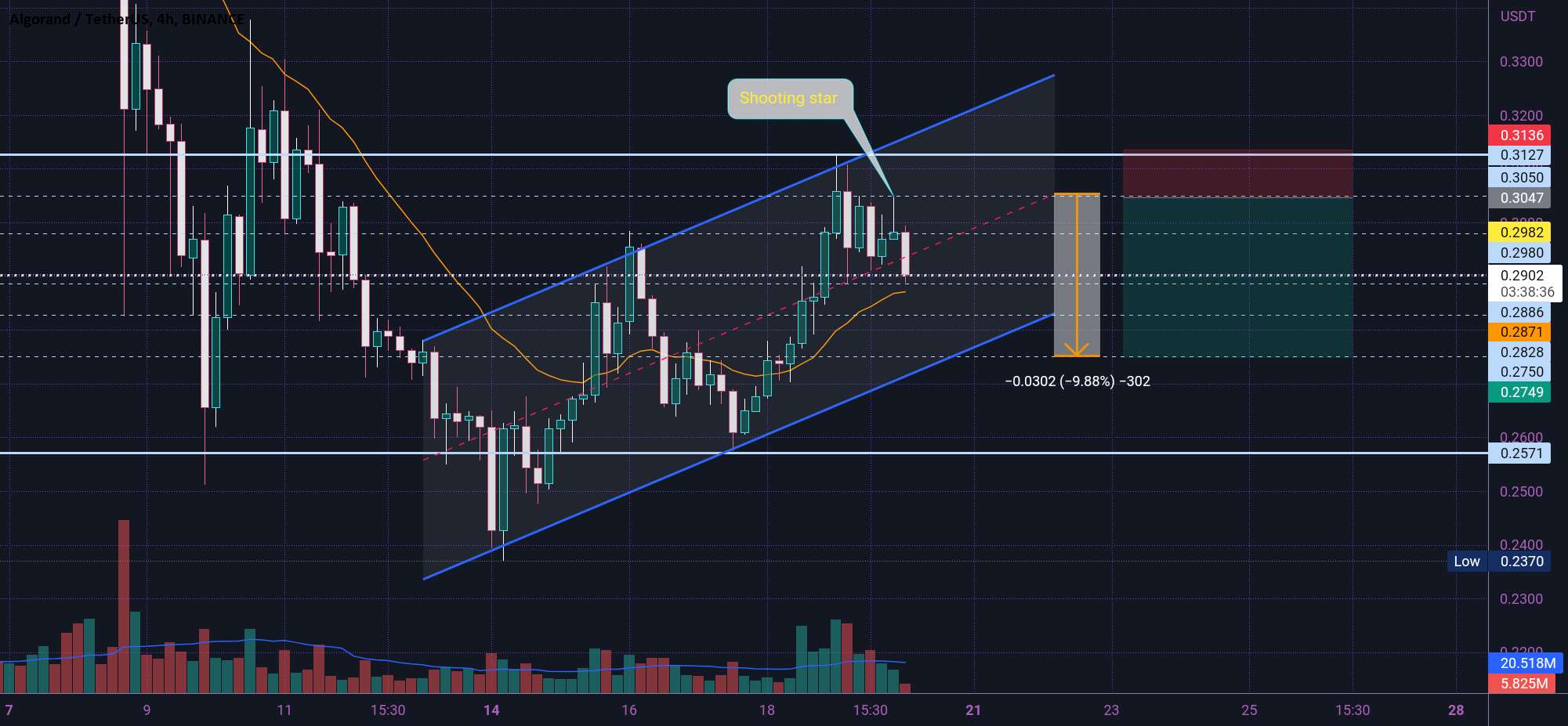 راه اندازی ALGO Short 🤓↘️🤓↘️🤓