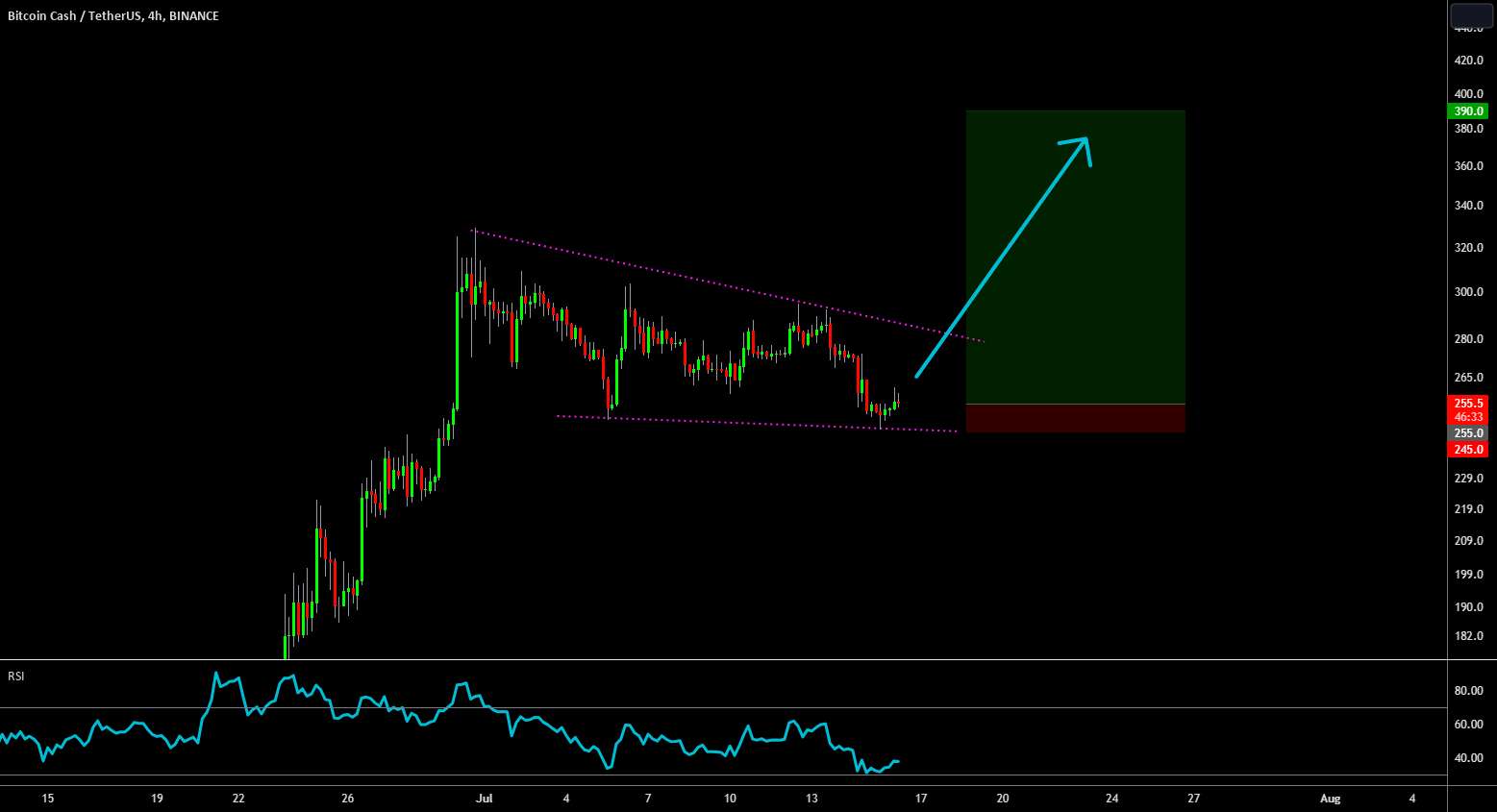  تحلیل بیتکوین کش - 🔥 BCH Bull-Flag Break Out Trade