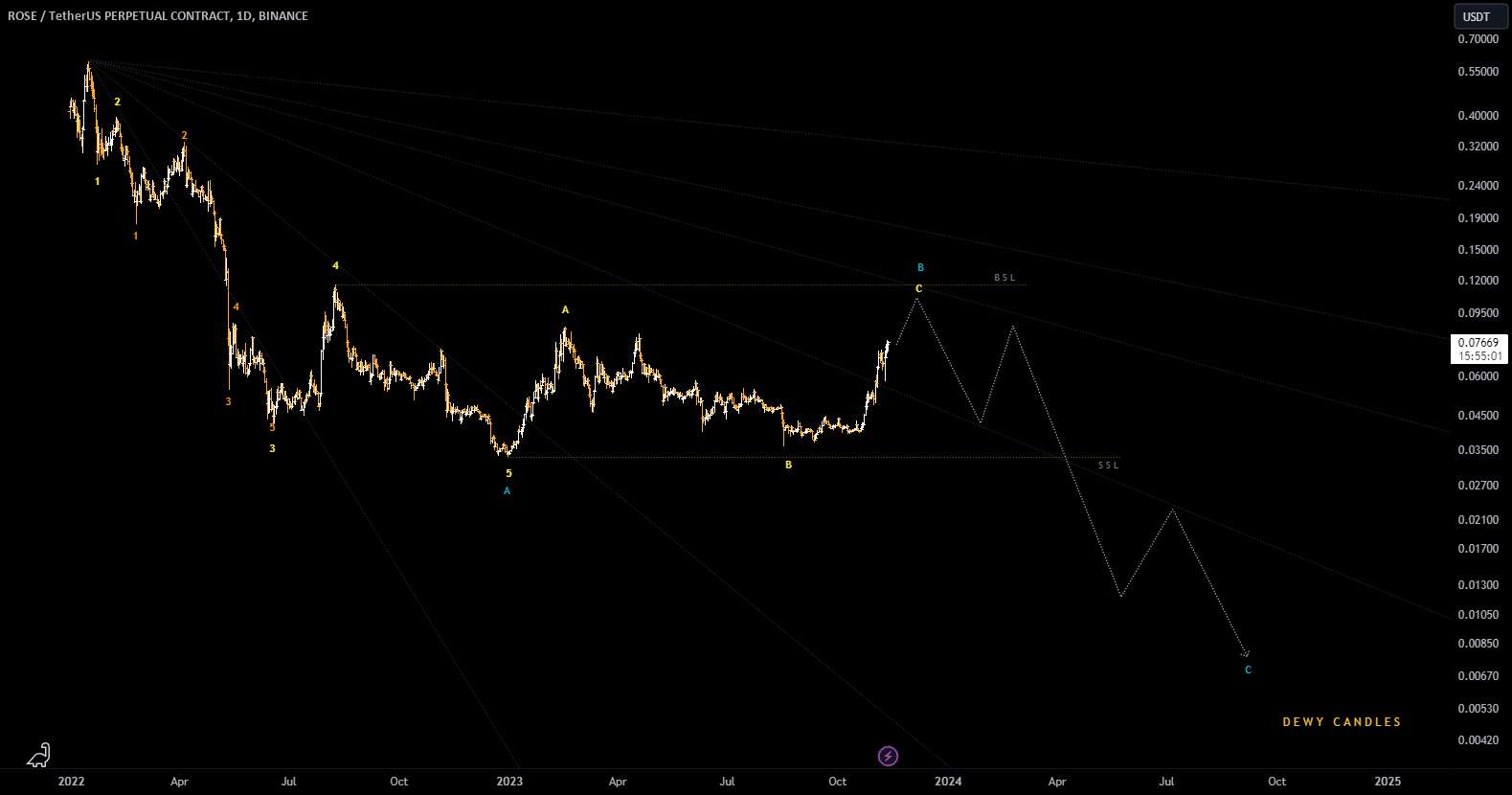تحلیل آسیس نتورک - رز - سناریوی دوم - بازه زمانی روزانه
