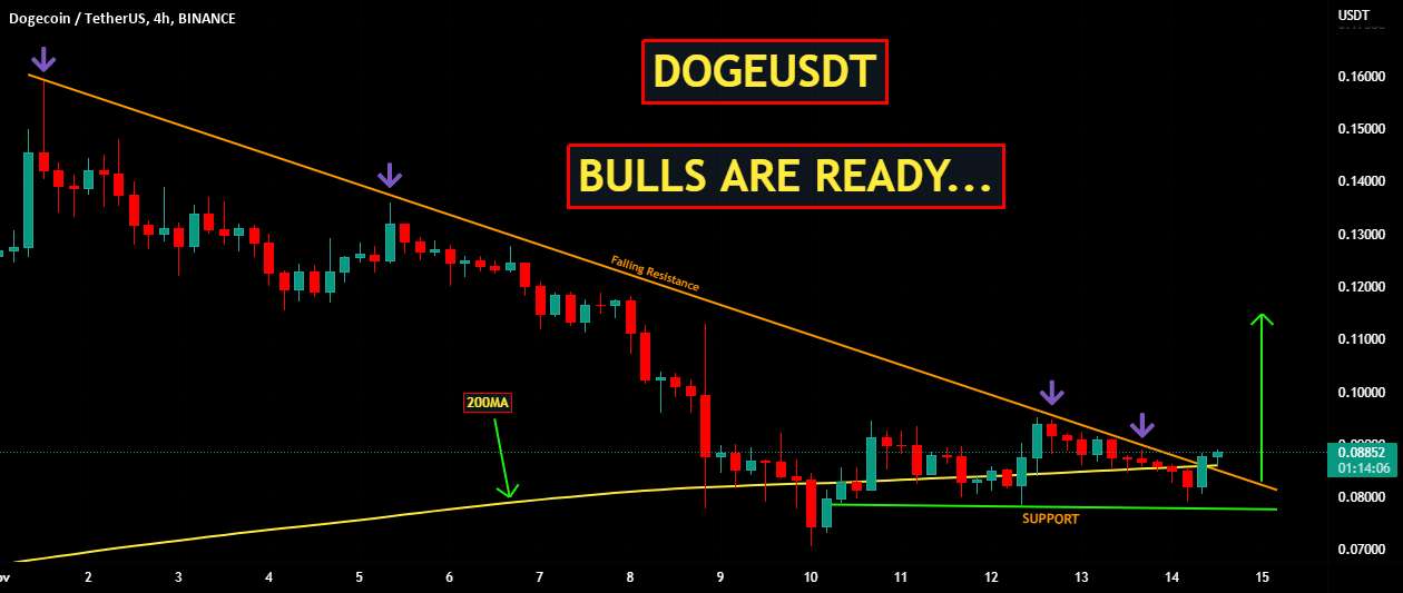  تحلیل دوج کوین - DOGEUSDT | گاو نر آماده است...