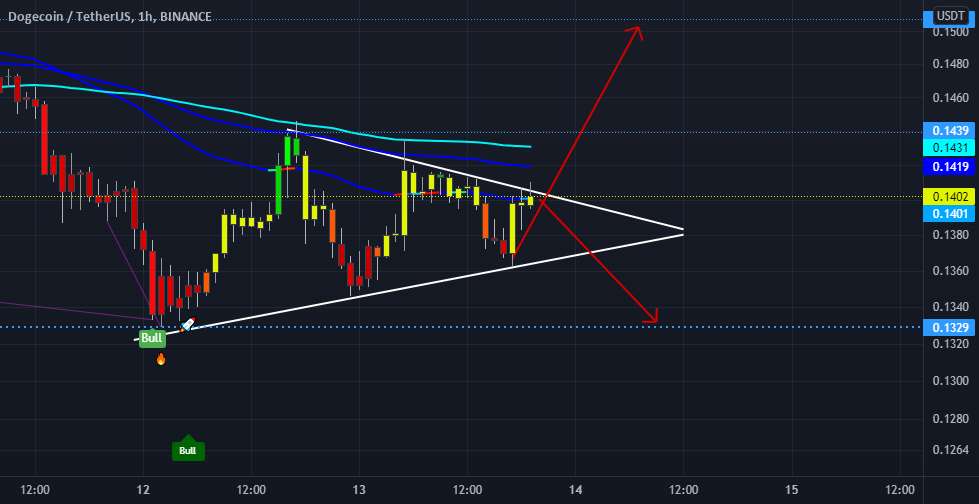  تحلیل دوج کوین - DOGE 1 ساعت