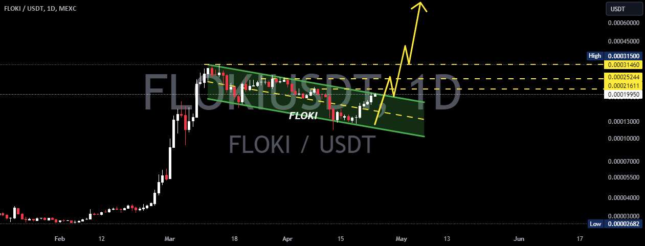  تحلیل FLOKI - FLOKIUSD 1D